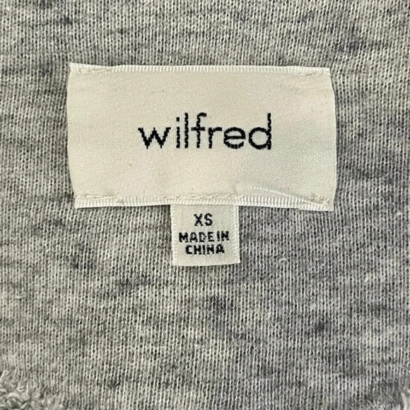 ARITZIA Wilfred Women’s Diderot Cocoon Circle Cardigan Sweater Gray Size XS - Picture 6 of 6